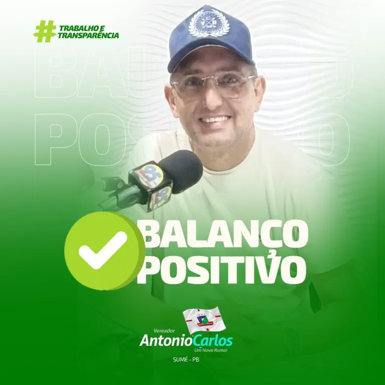 Presidente da Câmara de Sumé faz balanço positivo de sua gestão à frente do Legislativo do município