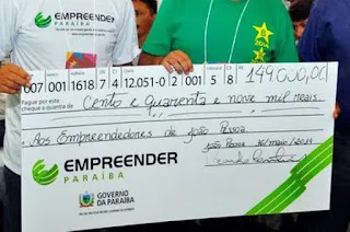 Empreender Paraíba abre 820 vagas para concessão de crédito; cidades do cariri são contempladas