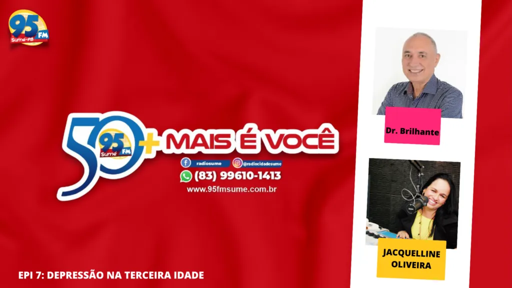 Podcast: 50 Mais é Mais Você discute a depressão na terceira idade