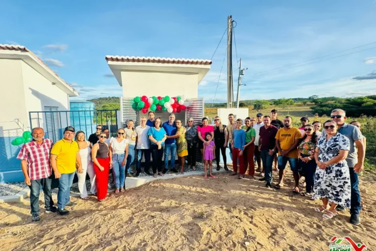 Prefeitura de São José dos Cordeiros entrega sistema de dessalinizador em comunidade rural