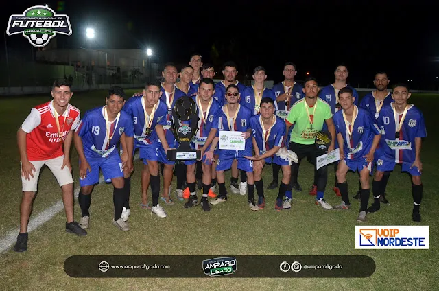 Mata FC vence Real EC por 3 a 0 e conquista o título do Campeonato Municipal de Futebol de Amparo com 100% de aproveitamento