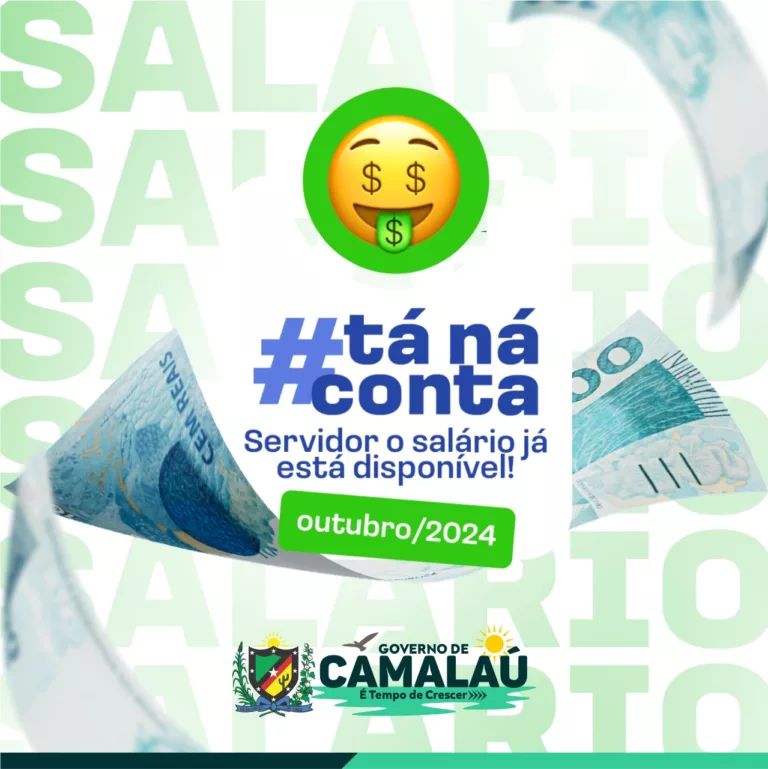 Prefeitura de Camalaú realiza pagamento dos servidores referente ao mês de outubro e injeta dinheiro na economia