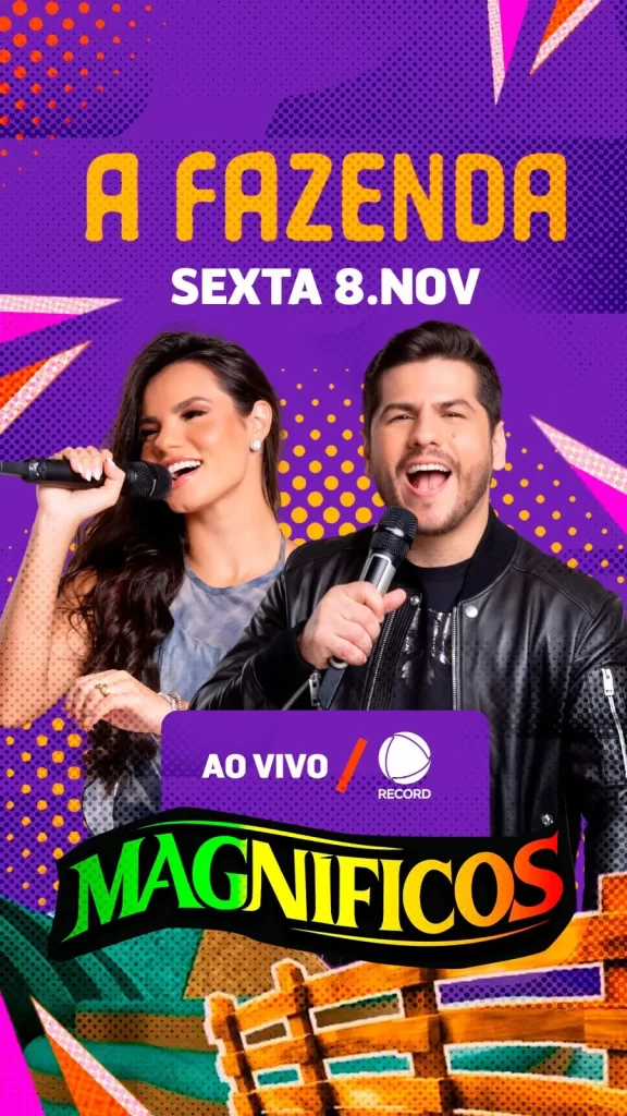 Banda Magníficos fará apresentação hoje no programa A Fazenda