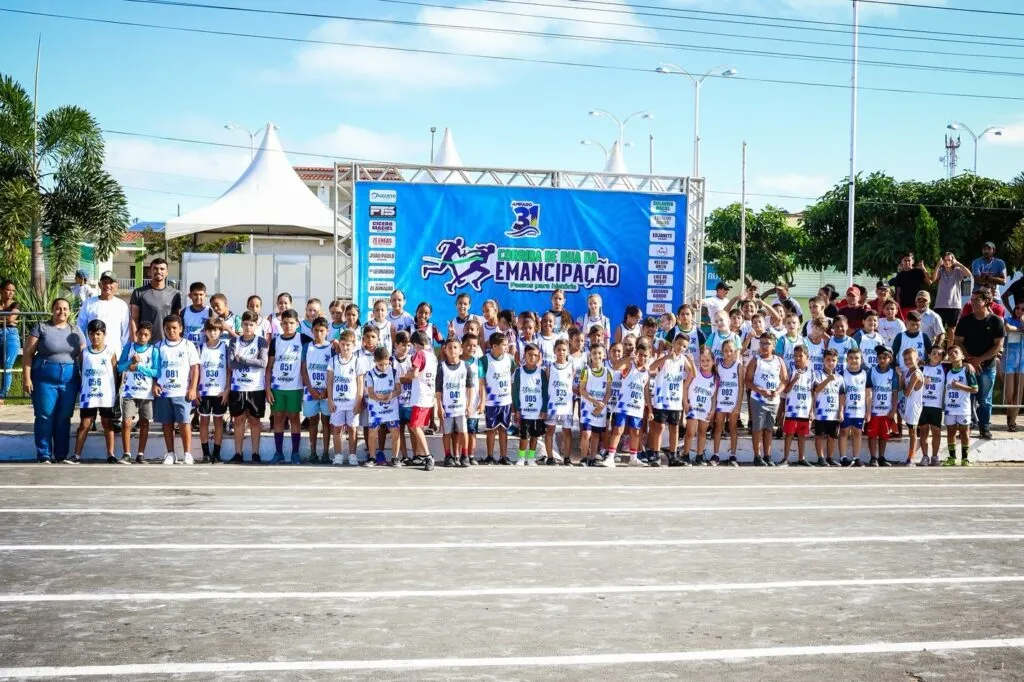 Corrida Infantil e Corrida da Emancipação marcam início das Festividades dos 31 Anos de Amparo