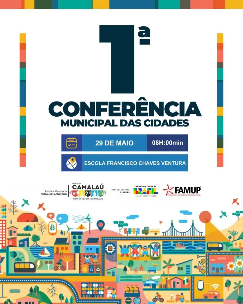 Camalaú realiza sua 1ª Conferência Municipal das Cidades no dia 29 de maio