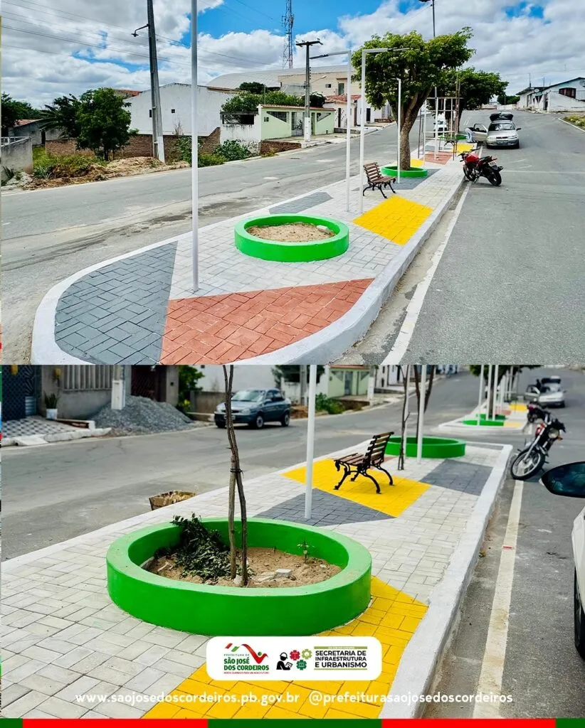 Gestão Felício Queiroz transforma ruas de São José dos Cordeiros com obras de urbanização e modernização