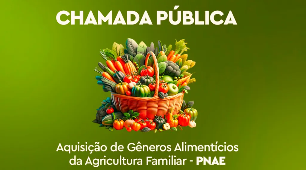 Prefeitura de Sumé lança chamada pública para aquisição de gêneros alimentícios da agricultura familiar para alimentação escolar