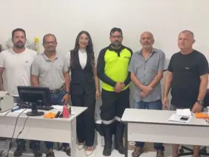 Secretaria de Esportes recebe membros da Montran e da Secretaria de Saúde, para alinhar detalhes da edição de Maio do projeto Movimenta Monteiro