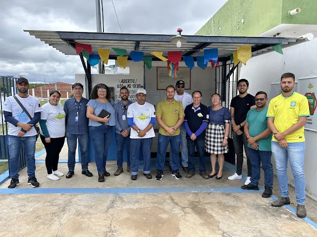 Sistema de Abastecimento de Água de Amparo recebe visita técnica de representantes do Programa Água Doce e da CODEVASF