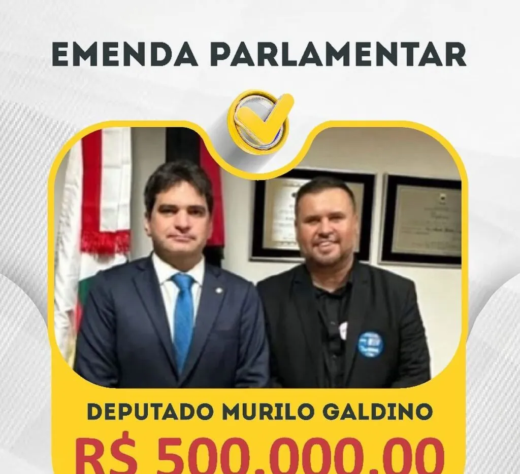 Prefeito Bira Mariano comemora emenda de R$ 500 mil destinada por Murilo Galdino para a saúde de Camalaú
