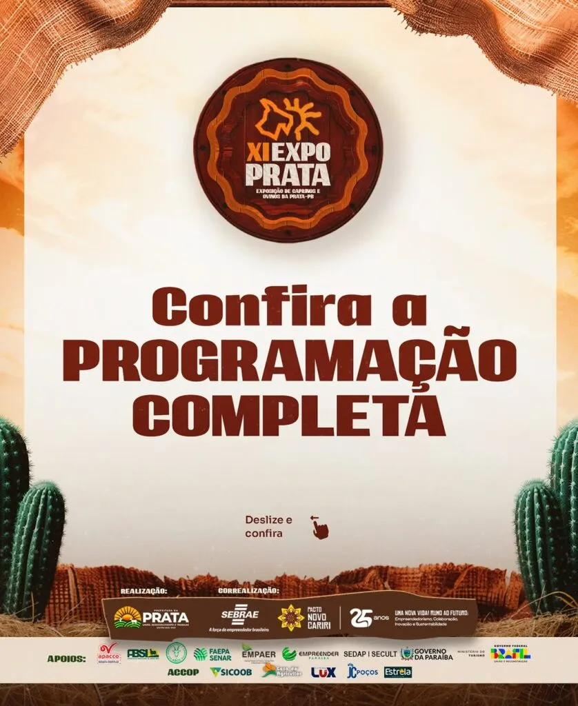 XI Expo Prata 2025 tem início nesta quarta-feira (27) com ampla programação técnica, cultural e musical