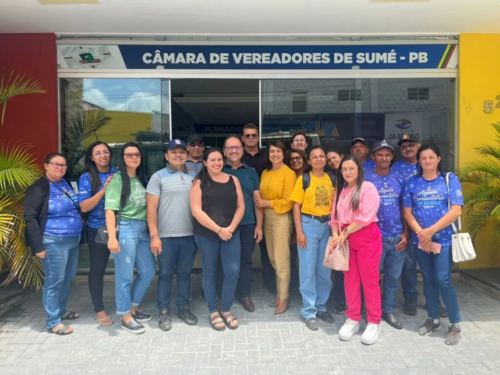 Reunião na Câmara de Sumé debate aquisição de motocicletas para agentes comunitários de saúde da zona rural