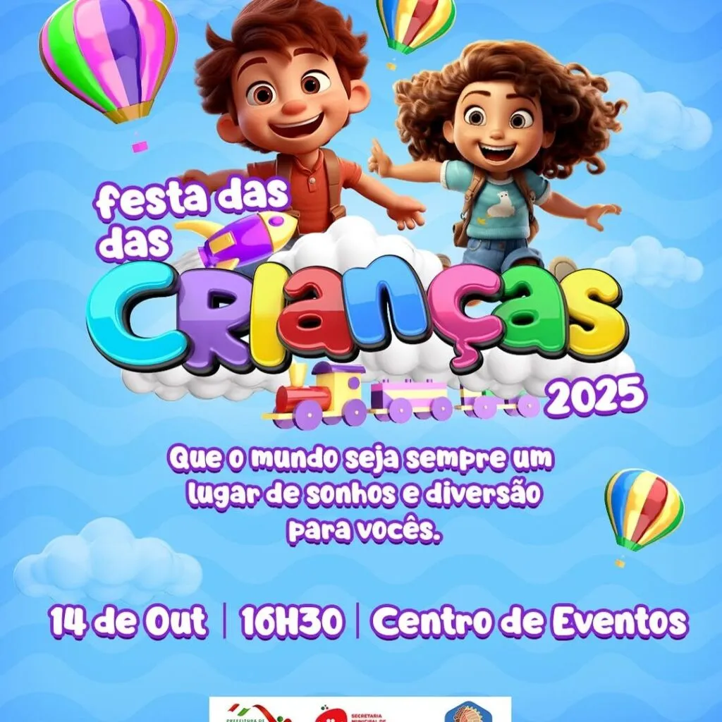 São José dos Cordeiros celebra o Dia das Crianças com grande festa nesta terça-feira (14)