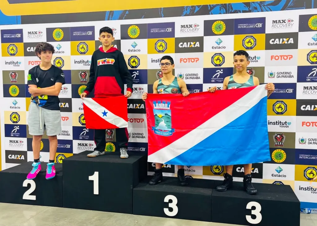 Monteiro conquista quatro medalhas no Campeonato Brasileiro de Wrestling 2026 e reafirma sua força no cenário nacional